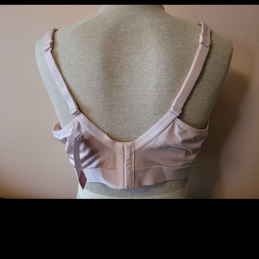 Cacique Pink Lace Lightly Lined Balconette Bra - Picture 7 of 7